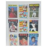 18 Baseball Cards Molitor,Rose,Winfield,etc