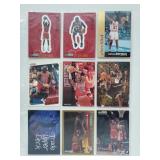 18 Basketball Cards Jordan,Garnett,Oneal,etc