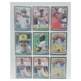 18 Baseball Cards Raines,Fingers,Gehrig,etc