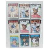 18 Baseball Cards Baines,Trammell,Perez,etc