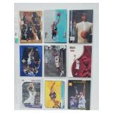 18 Basketball Cards Jordan,Bird,Pippen,etc