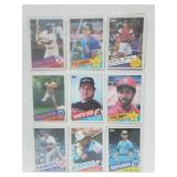 18 Baseball Cards Fisk,Seaver,Carew,etc