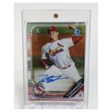 2019 Bowman Chrome Zack Thompson AU #CDA-ZT