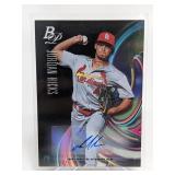 2018 Bowman Platinum Jordan Hicks AU #TOP-97