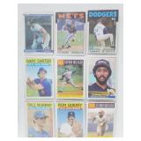 18 Baseball Cards Trammell,Baines,Rose,etc