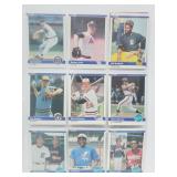 18 Baseball Cards Garvey,Baylor,Gossage,etc