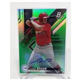 34/99 2019 Bowman Platinum Luken Baker AU #TOP-45