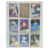 16 Baseball Cards Niekro,Garvey,Fingers,etc