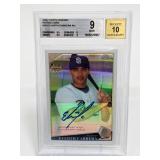 2009 Topps Chrome Everth Cabrera AU #241 Beckett 9