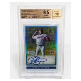 2009 Bowman Picks Drew Storen AUTO Beckett 9.5