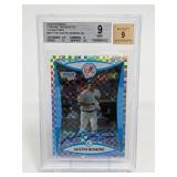 2008 Bowman Chrome Austin Romine AUTO Beckett 9