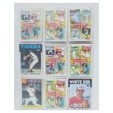 18 Baseball Cards Rose,Seaver,Brett,etc