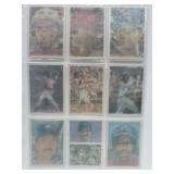 16 1986 Sportflics Baseball Cards