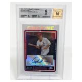 2005 Topps Update Chrome Tyler Green AUTO Beckett9