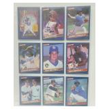 18 Baseball Cards Winfield,Fisk,Aaron,etc