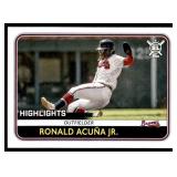 Ronald Acuna Jr Baseball Card