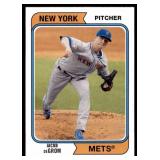 Jacob DeGrom Baseball Card