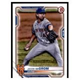 Jacob DeGrom Baseball Card