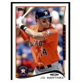 JD Martinez Baseball Card