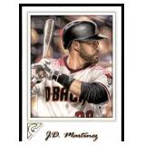 JD Martinez Baseball Card