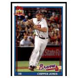 Chipper Jones Baseball Card