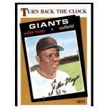 Willie Mays Baseball Card