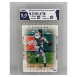 14/25 Derek Jeter 2003 UD Patch On Card Auto HGA 9