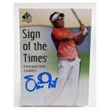 2013 SP Sign Of The Times Thongchai Jaidee AUTO