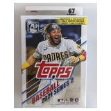 2021 Sealed Topps Baseball Series 2 Hanger Box