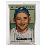 1951 Bowman # 2 Yogi Berra