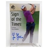 2013 SP Sign Of The Times Luke Guthrie AUTO