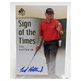 2013 SP Sign Of The Times Ted Potter Jr. AUTO