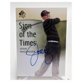 2013 SP Sign Of The Times John Mallinger AUTO