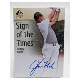 2013 SP Sign Of The Times John Huh AUTO