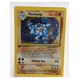 1999 Pokemon Machamp Rare Holo 1st. Edition 8/102