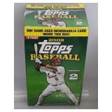 2008 Sealed Topps Baseball Series 2 Blaster Box