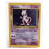 1999 Pokemon Mewtwo Rare Hoolo 10/102