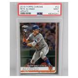 2019 Topps Chrome Update Pete Alonso RC PSA 9