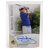 158/699 2013 SP Authentic Rookies Simon Dyson AUTO