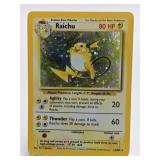 1999 Pokemon Raichu Rare Holo 14/102