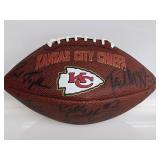 Kansas City Chiefs Football W/ 12 Signatures