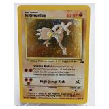 1999 Pokemon Hitmonlee Rare Holo Fossil 7/62
