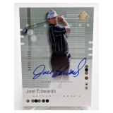 405/1499 2002 SP Authentic RC Joel Edwards AUTO