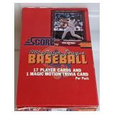 1988 Score  Major League Baseball Cards 34 Packs