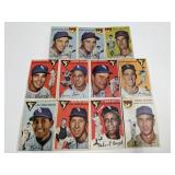 1954 Topps - 11 Chicago (4 Cubs & 7 White Sox)