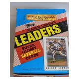 1986 Topps Leaders Baseball Cards 19 Packs