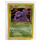 1999 Pokemon Muk Fossil Rare 28/62