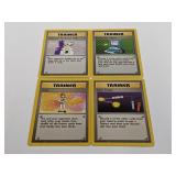 (4) 1999 Pokemon Rare Trainer Cards Lot