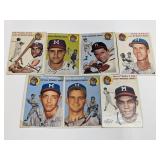 1954 Topps - 7 Milwaukee Braves
