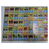 (46) 1999 Fossil Pokemon Common & Uncommon Cards